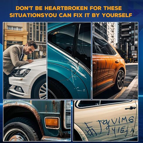 طلاء وردي اللون للسيارات، قلم لمس طلاء السيارة للخدوش العميقة، قلم إصلاح خدوش السيارة مزيل خدوش تلقائي لسهولة الاستخدام والإصلاح (وردي لافندر) in Kuwait