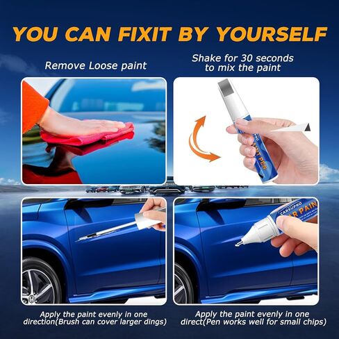 طلاء وردي اللون للسيارات، قلم لمس طلاء السيارة للخدوش العميقة، قلم إصلاح خدوش السيارة مزيل خدوش تلقائي لسهولة الاستخدام والإصلاح (وردي لافندر) in Kuwait