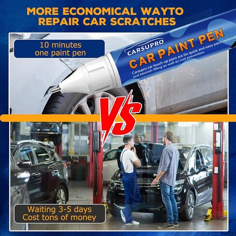 طلاء وردي اللون للسيارات، قلم لمس طلاء السيارة للخدوش العميقة، قلم إصلاح خدوش السيارة مزيل خدوش تلقائي لسهولة الاستخدام والإصلاح (وردي لافندر) in Kuwait