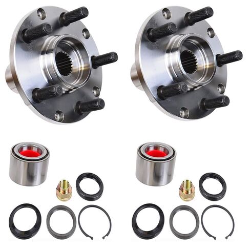 مجموعة محمل محور العجلة الخلفية مع طقم إصلاح متوافق مع Subaru 1993-2007 Impreza، 1998-2008 Forester، 1992-1999 Legacy، يستبدل BR930577K (عبوتان) in Kuwait