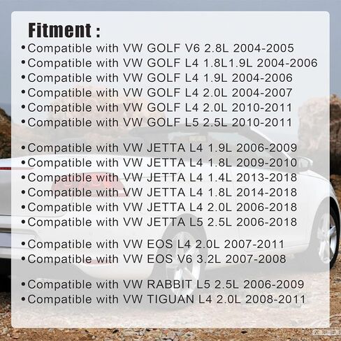 Ignition Switch Lock Cylinder Assembly with Intelligent Key Shell Compatible with VW Jetta 2006-2018 for Eos 2007-2011 for Golf 2004-2011 for Rabbit 2006-2009 Replace 1k0905851b 1K0905851 in Kuwait