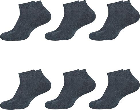 atorakushon Men's Ankle Socks Sneaker Loafers Boat Shoes Casual Wear Athletic Running Gym Activewear Everyday Sock (3) in Kuwait