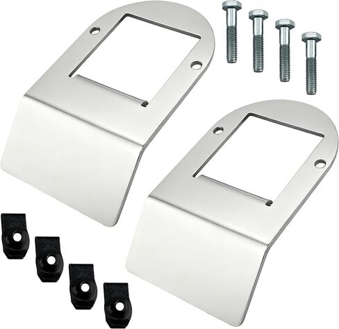 Watermelon Lights Under Glow Bracket,Stainless Steel Watermelon Light Frame Brackets Fit for Universal Truck & RVs 2Pcs/Set in Kuwait