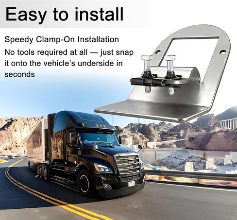 Watermelon Lights Under Glow Bracket,Stainless Steel Watermelon Light Frame Brackets Fit for Universal Truck & RVs 2Pcs/Set in Kuwait