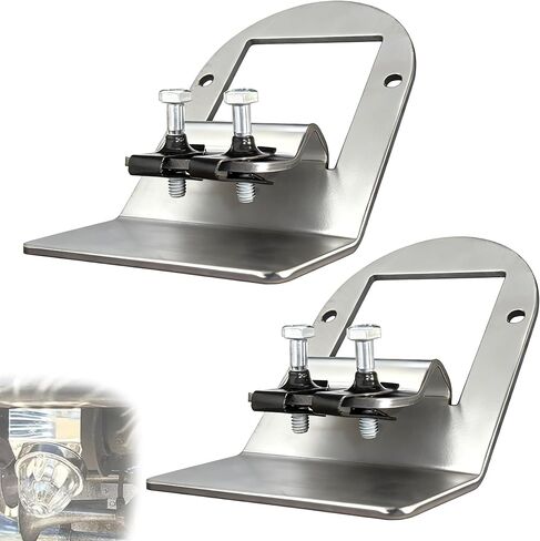 Watermelon Lights Under Glow Bracket,Stainless Steel Watermelon Light Frame Brackets Fit for Universal Truck & RVs 2Pcs/Set in Kuwait