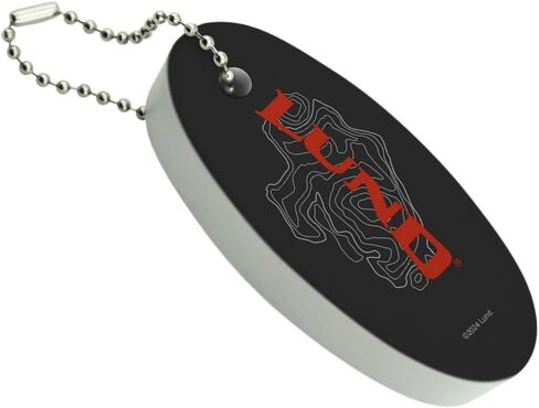 GRAPHICS & MORE Lund Fish Finder Logo Floating Keychain Oval Foam Fishing Boat Buoy Key Float in Saudi Arabia