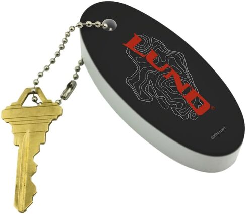 GRAPHICS & MORE Lund Fish Finder Logo Floating Keychain Oval Foam Fishing Boat Buoy Key Float in Saudi Arabia