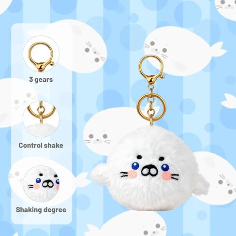 Seal Keychain, Animal Key Chain, Cute Bag Charm Accessory for People, Ocean Theme Animal Lovers Gift for Birthday and Holiday Decorations in Kuwait