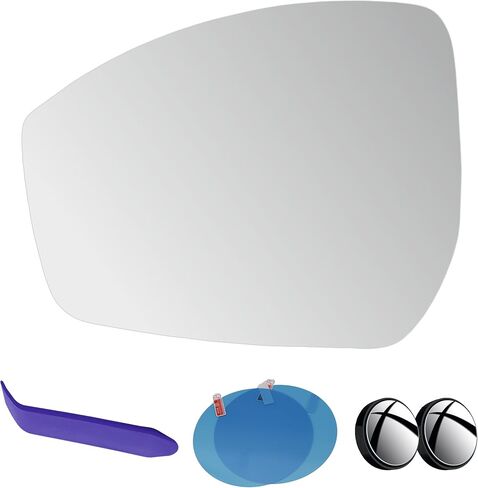 EAP Driver Side Mirror Glass Compatible with Land Rover Evoque 2012-2018, Discovery Sport 2015-2023, Range Rover Velar 2018-2023, Jaguar E-Pace 2018-2023, F-Pace 2017-2023, Heated Without Auto Dimming in Saudi Arabia