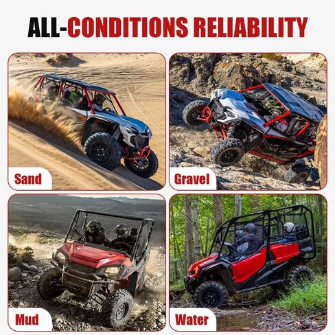 Fender Flares Mud Flaps for Honda Pioneer 1000-5, Front Extended Mud Guards UTV Wider Fender Extensions for Honda Pioneer 1000 5 2016-2025 Accessories, 2PCS in Saudi Arabia