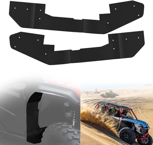 Fender Flares Mud Flaps for Honda Pioneer 1000-5, Front Extended Mud Guards UTV Wider Fender Extensions for Honda Pioneer 1000 5 2016-2025 Accessories, 2PCS in Saudi Arabia