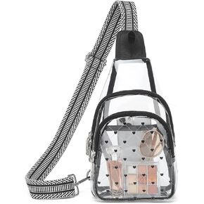 حقيبة شفافة لمناسبات الاستاد، حقيبة كروس شفافة للملعب، حقيبة شفافة للحفلات الرياضية in Kuwait