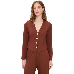 LE BOP Women's Mary Kate Ponte Cardigan in Kuwait