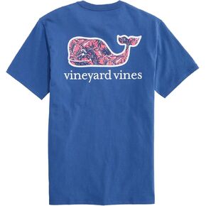 Vineyard Vines Men's Sport Fisher Palm Whale Fill Short-Sleeve Pocket Tee in Saudi Arabia