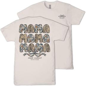 Simply Southern Camo Mama - Bow - Adult T-Shirt in Kuwait