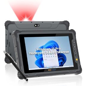 ONERugged Rugged Tablet M10J, 10.1 inch Windows 11 Pro Tablet, 8GB+128GB, N5100 CPU, IP65 Waterproof, MIL-STD-810H, 5000mAh, Industrial Outdoor Work PC w/ 8MP+5MP Camera, 4G LTE/WiFi/BT 5.0/NFC-Gray in Kuwait