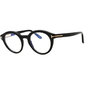 نظارات ماركولين Ft6061-b للبالغين من الجنسين، أسود لامع، 50 in Kuwait