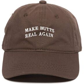 Make Butts Real Again MAGA Baseball Cap Embroidered Cotton Adjustable Dad Hat in Kuwait