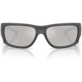 نظارة شمسية ARNETTE للرجال، إطار أسود غير لامع/إطار لامع، عدسات رمادية قطبية، 62 ملم in Kuwait