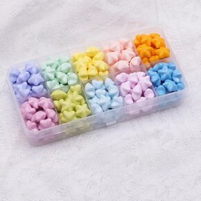 خرز ختم الشمع من Lucky Star، WASOHLING 10 قطع من الخرز الختم بألوان متنوعة مثالية لختم ختم الشمع، رائع لختم الحروف وختم المغلف وتغليف هدايا النبيذ ودعوة الزفاف (kit16) in Kuwait