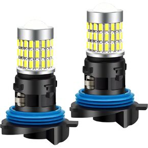 2 قطعة HP24W لمبة بيضاء 12-30 فولت 57SMD رقائق غير قطبية LED النهار تشغيل ضوء مصابيح وقوف السيارات 1000LM للسيارات سيارات الدفع الرباعي. in Kuwait