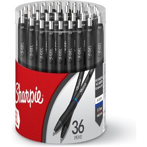 Sharpie S-Gel Pens Gel Pens Medium Point (0.7mm) Blue Ink Gel Pen 36 Count in Saudi Arabia