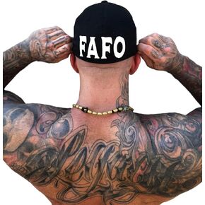 The Drive Clothing FAFO Back Style STRETCHFIT Cotton HAT in Kuwait