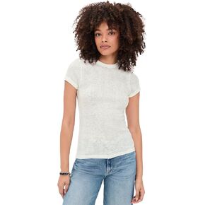 MOTHER Women's The Itty Bitty Ringer Tee in Kuwait