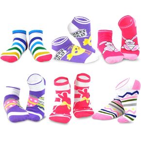 Happy Easter Essential Gift Idea Celebrate Christ is Risen Bunny Chick Sheep Eggs Crew Low Cut Ankle Socks for Women 6Pairs in Kuwait