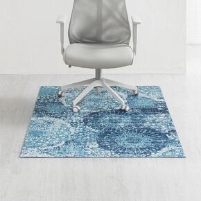 Anji Mountain Office Chair Mat for All Surfaces- Anti-Slip, Easy Rolling Office Desk Chairmat, Premium Hard Floor Protection Chairmat, Exclusively Designed for Home Offices, Maldives (40x54) in Kuwait