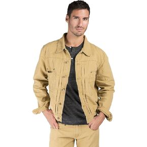 سترة سائق الشاحنة من القماش القطني المغسول للرجال من المستوى 7 متينة وأنيقة in Kuwait