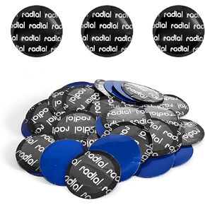 80 قطعة من رقعات الإطارات من wuyaoyao، رقعة إصلاح الإطارات من المطاط الطبيعي مقاس 57 مم، رقعة إطار دائرية مقاس 2.24 بوصة لتثبيت الثقب، مجموعة أدوات إصلاح إطارات السيارة لدراجة نارية شاحنة الدفع الرباعي، ملحقات السيارة (57 مم - 80 قطعة) in Kuwait