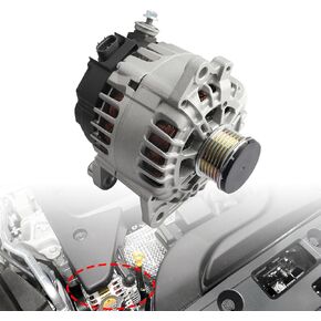 11258 Alternator Replacement Compatible with Sen-tra & Al-tima 2007-2012 | Al-tima 2013 Coupe S | Ro-gue 2011-2013 | Ro-gue 2014 2015 Select L4 2.5L 110 AMP Alternator Replace OE# 23100-JA02A in Kuwait