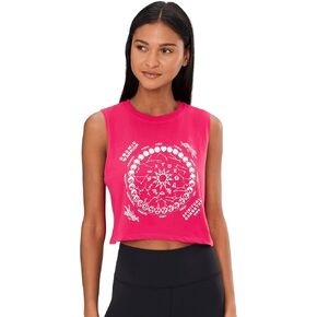 Spiritual Gangster Womens Zociac Energy Spirit Crop Tank in Saudi Arabia