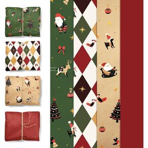 Aobkiat 24 Sheets Butterfly Wrapping Tissue Paper for Girls Women,20 x 15 Inch Pink Purple Gift Wrap Tissue Paper,for Present Packaging,Birthday,Baby Shower,Spring Sumer Party,DIY Craft in Kuwait