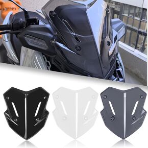 Motorcycle XMAX300 Sporty Front Fairing Windscreen Windshield Flyscreen Visor Viser replacement for YA&MA&HA XMAX 300 X MAX300 X-MAX-300 Tech MAX+Accessories 2025-2026 (Grey Smoke) in Kuwait