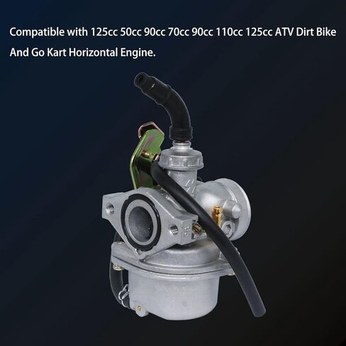 مجموعة مرشح الهواء المكربن ​​PZ19 متوافقة مع Kayo Fox 70 Bull 125 Predator 70cc 90cc 125 125CC ATV Quad Carb in Kuwait