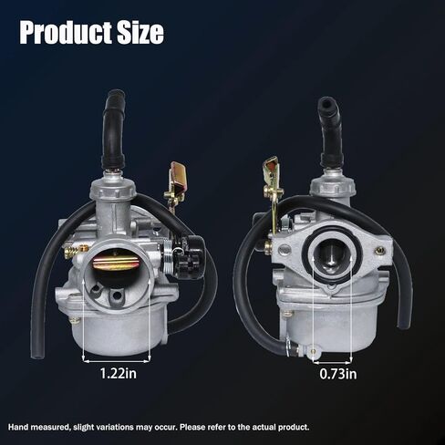 مجموعة مرشح الهواء المكربن ​​PZ19 متوافقة مع Kayo Fox 70 Bull 125 Predator 70cc 90cc 125 125CC ATV Quad Carb in Kuwait