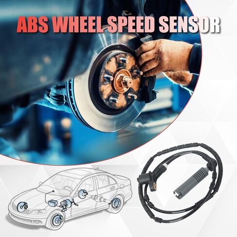 ALS450 مستشعر سرعة العجلات الخلفية ABS متوافق مع 320i 2001 323Ci 323ti 328Ci 2000 323i 328i 1999-2000 M3 2001-2002 in Saudi Arabia