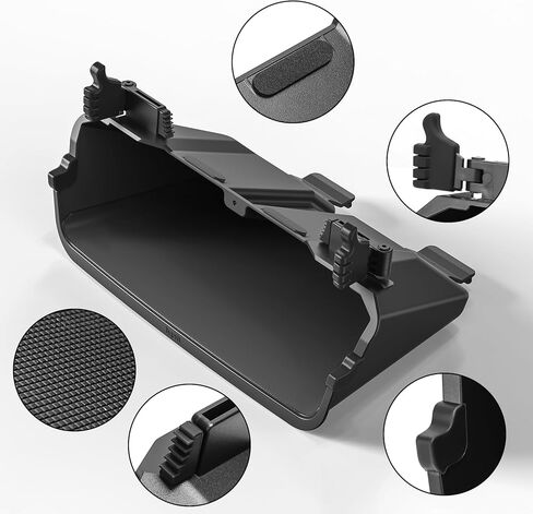 Topfit Tesla Model 3 Y صندوق تخزين تحت الشاشة، صينية تنظيم وحدة التحكم المركزية لطراز Tesla Y Juniper وModel 3 Highland Accessories 2025-2026 in Kuwait