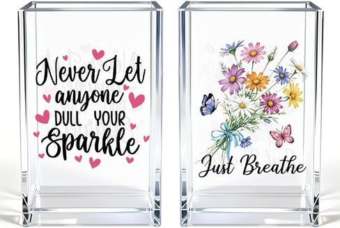 Pray & Give It To God Girly Acrylic Cosmetic Pencil Pen Holder Cup, Coquette Bow Preppy Desk Organizer Accessories for Home Office Decor, Pink Christian Gifts for Women Girl Daughter Coworker in Kuwait