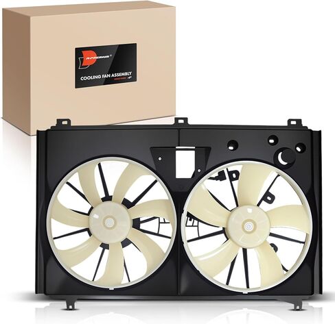 A-Premium Engine Radiator Cooling Fan Assembly Compatible with Lexus LS460 2007-2015, RWD in Saudi Arabia