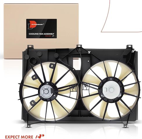 A-Premium Engine Radiator Cooling Fan Assembly Compatible with Lexus LS460 2007-2015, RWD in Saudi Arabia