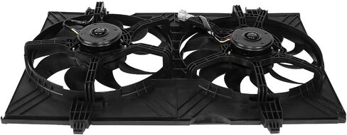 Factory Style Dual Radiator Cooling Fan Assembly Compatible with Chevy City Express Nissan NV200 2013-2021 in Saudi Arabia