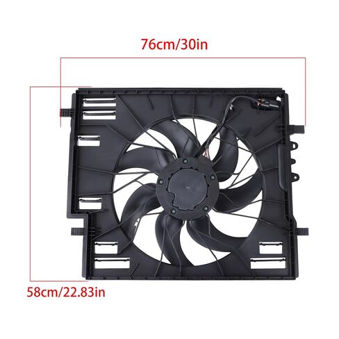 Radiator Fan Assembly Replacement for Volvo XC90 2016-2021 VO3115118 FA50802C 624650 in Saudi Arabia