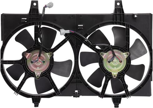 ANAPRT 620-425 674-59685 NI3115125 Dual Radiator Condenser Cooling Fan Fit for 2002-2006 for Nissan Sentra in Saudi Arabia