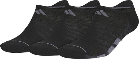 adidas Men's All Day Training No Show Socks (3 Pairs) Lightweight Performance in Saudi Arabia
