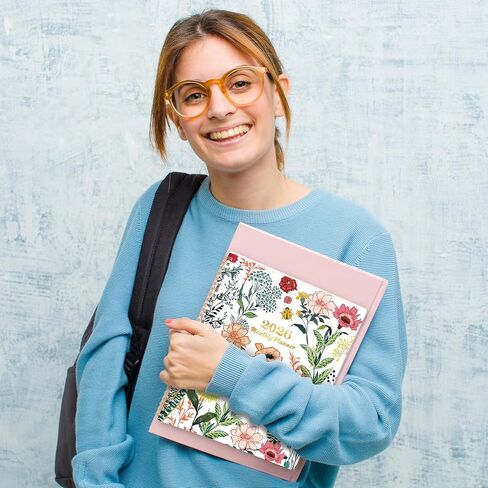 مخطط 2025 - يناير 2025 - ديسمبر 2025، مخطط 2025، 8 × 10 بوصة، مخطط تقويم 2025 مع توزيع أسبوعي وشهري، علامات تبويب، ربط مزدوج السلك، ورق سميك، غطاء مرن، مربعات اختيار كقائمة مهام ＆ ملحوظات in Kuwait