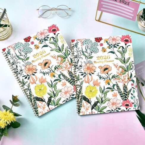 مخطط 2025 - يناير 2025 - ديسمبر 2025، مخطط 2025، 8 × 10 بوصة، مخطط تقويم 2025 مع توزيع أسبوعي وشهري، علامات تبويب، ربط مزدوج السلك، ورق سميك، غطاء مرن، مربعات اختيار كقائمة مهام ＆ ملحوظات in Kuwait