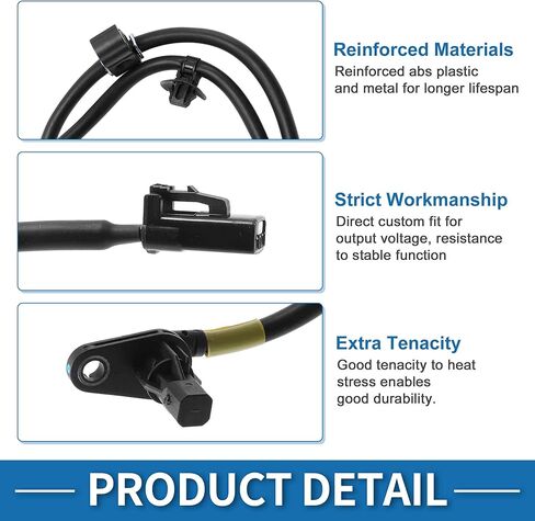 ABS Wheel Speed Sensor Front Right ABS Sensor Anti-lock Braking System Sensor No.598302G100 for Kia Optima 2006-2010 in Saudi Arabia